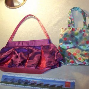 LOT of 2 Girls Purses Small Size